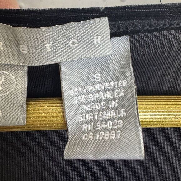 Vintage Old Navy Velvet Tank Top Size S Cowl Neck Whimsigoth Fairy Grunge Y2K 01 - Picture 5 of 6